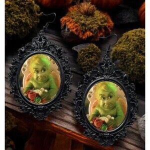 Grinch Earrings Baby Grinch Dr Seuss How the Grinch Stole Christmas Jewelry